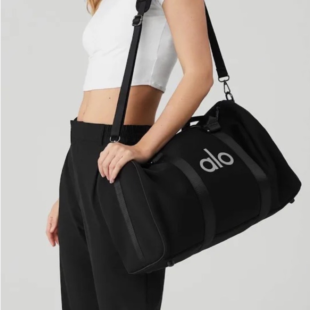 ALO Yoga Black Gym Bag